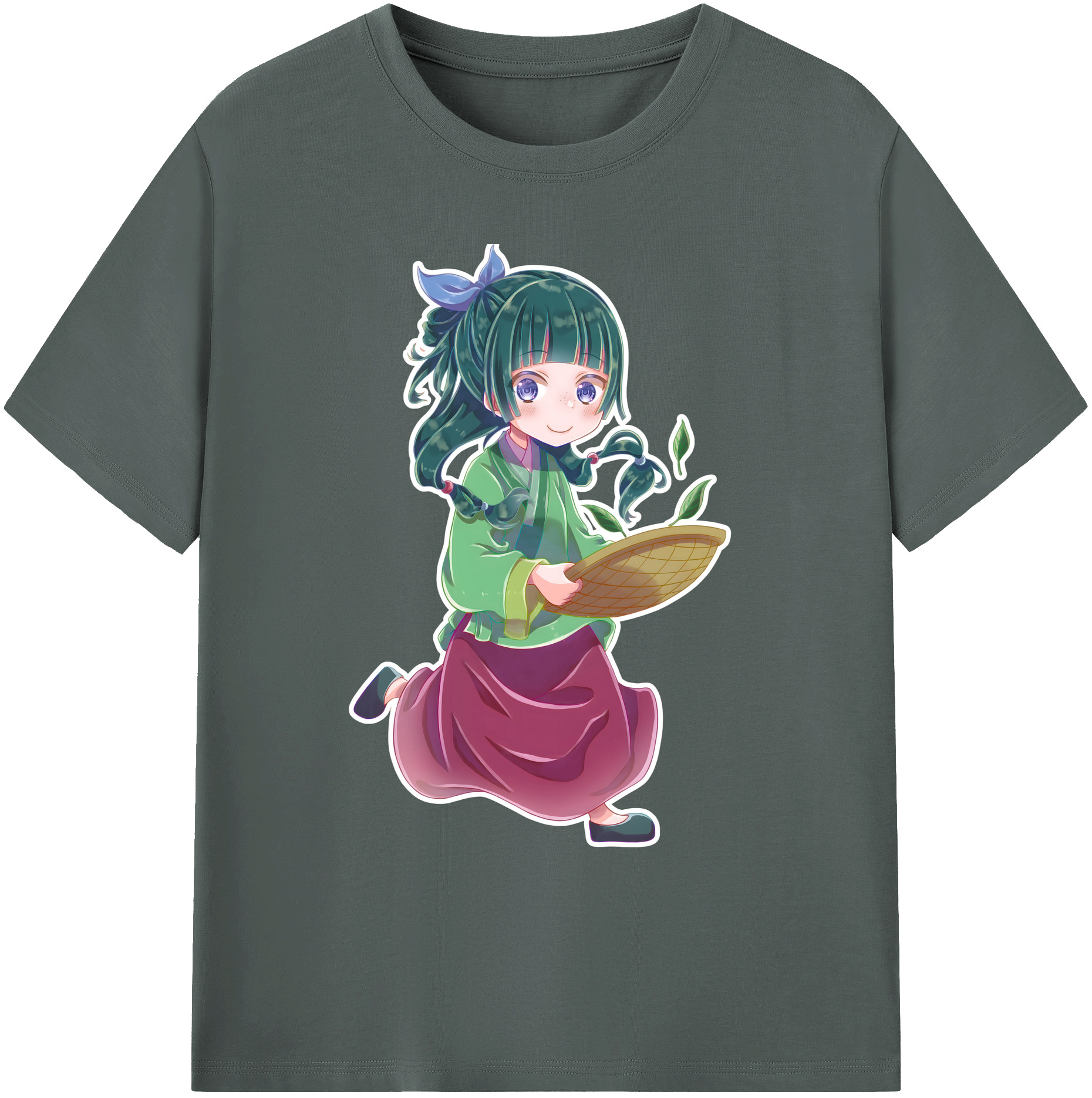 （画像用） 薬屋のひとりごと The Apothecary Diaries 綿100％ メンズ半袖Tシャツ｜肌触りやわらか＆通気性